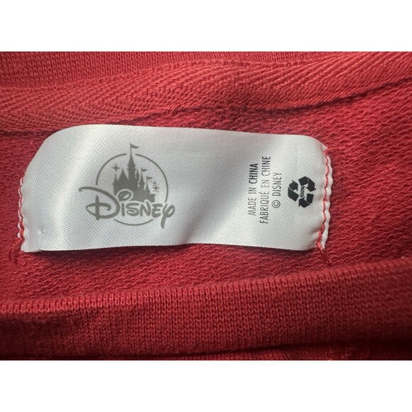 Disney Rainbow Mickey Mouse Hands Heart PRIDE Red Pullover Sweater 2XL - Picture 5 of 11